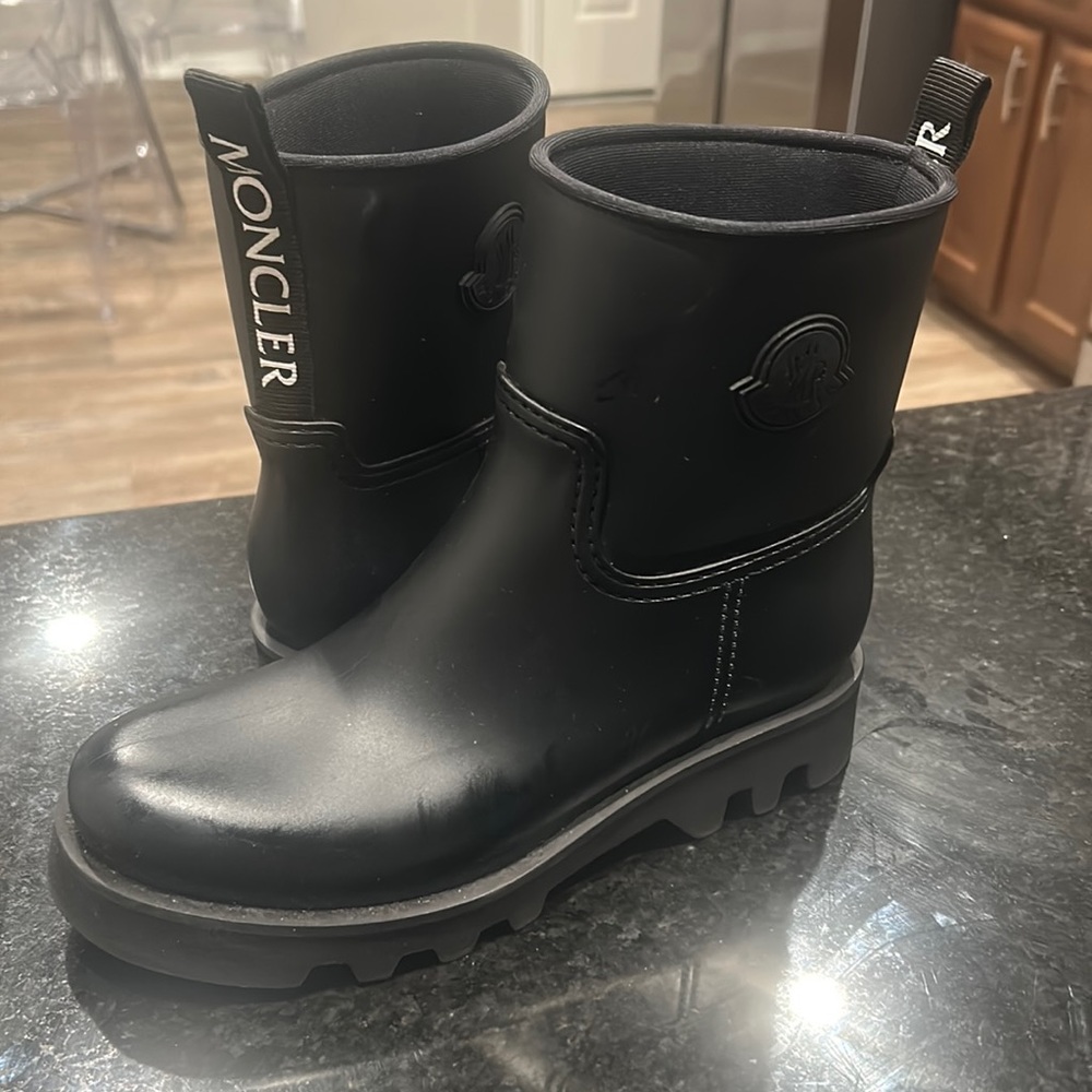 Moncler black boots